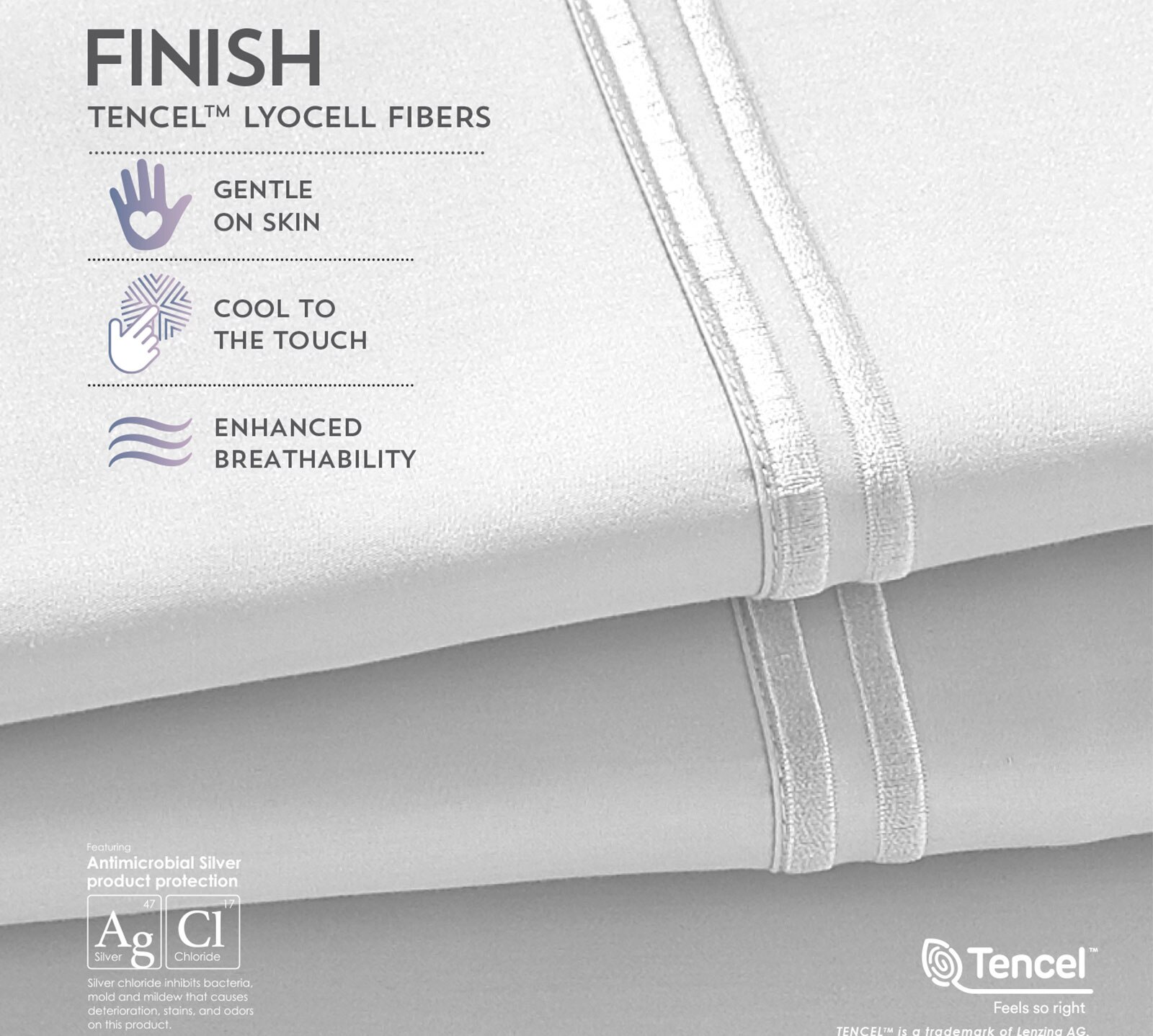 Elements Premium TENCEL™ Pillowcase Set